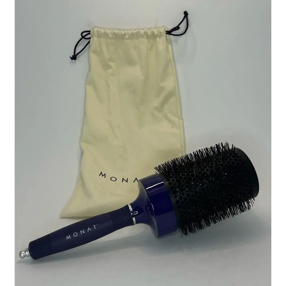 MONAT Hair Collection Large Thermal Roller Round Brush w/ Bag